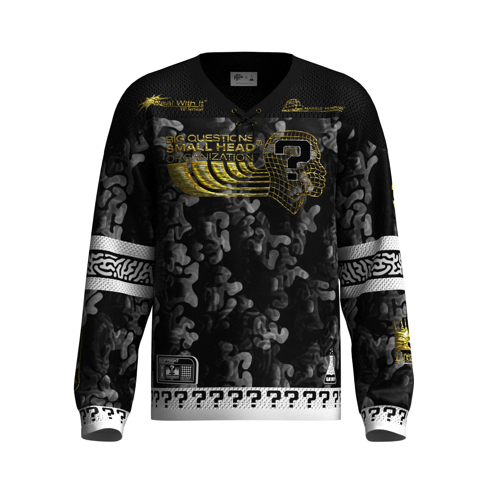 Custom Black Black-Gold Hockey Jersey Discount